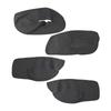 Для VW Golf 4 MK4 Bora Jetta 1998 1999 2000 2001 - 2005 4-дверный автомобиль Внутренняя панель подлокотника двери Синяя линия отделки из замшевой кожи