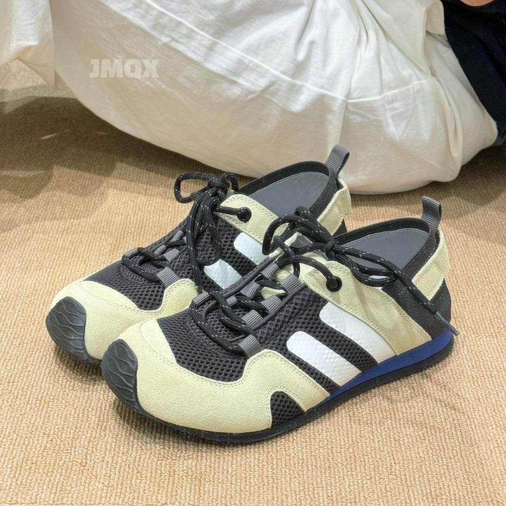 2025 new summer German training shoes women's casual sports shoes flat Forrest Gump shoes breathable ugly cute running shoes tide