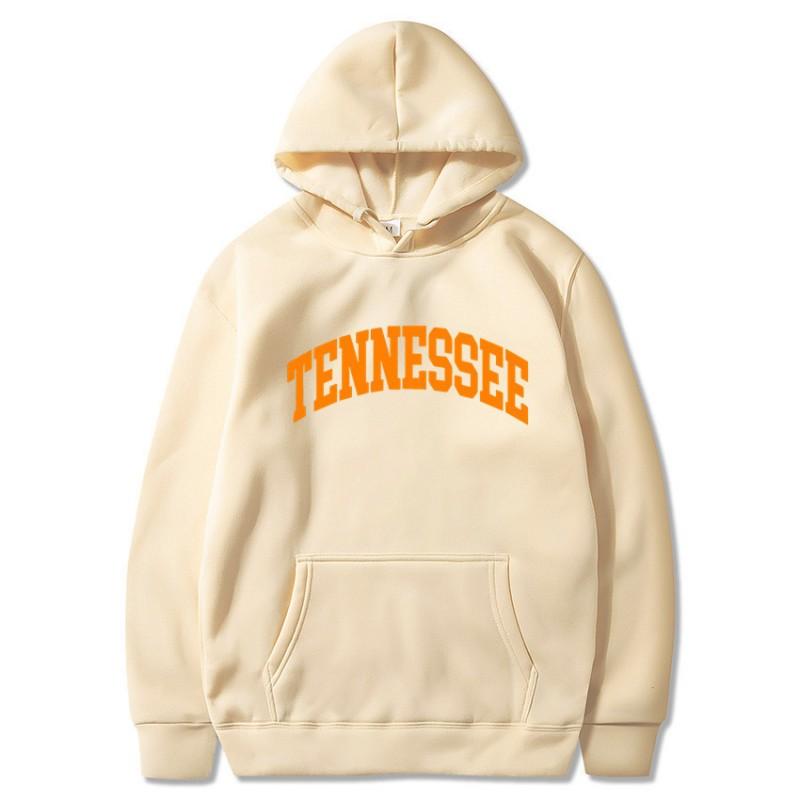 Unisex Tennessee Hooded Sweatshirt Casual Pullover Teens Young Adults