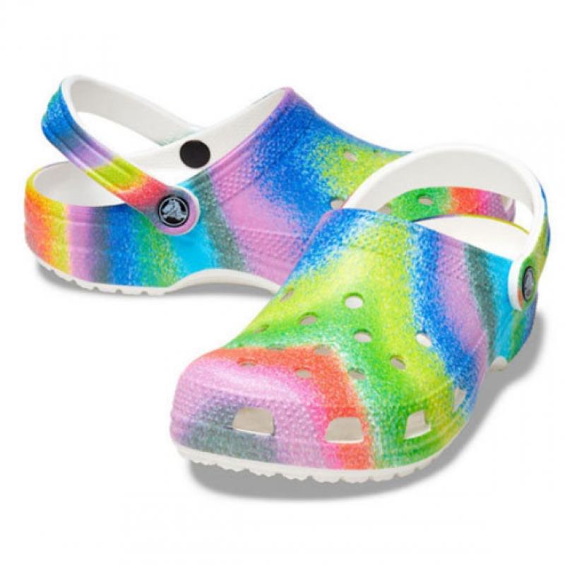 Crocs Обычный засоренный распылитель Белый Мульти 208054 94с