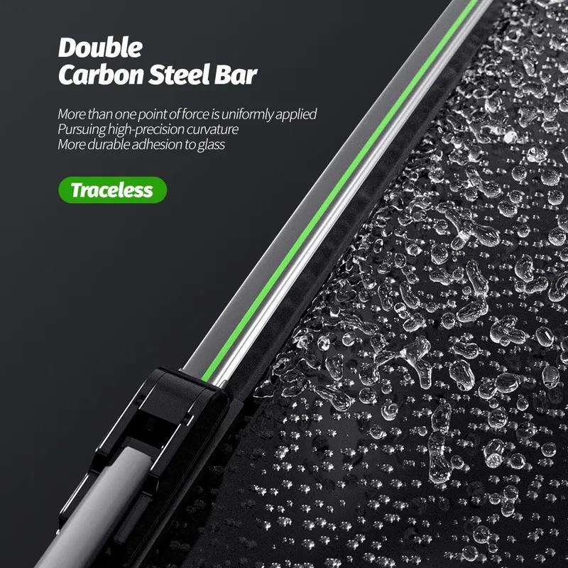 For Chrysler Pacifica 2003-2023 2pcs Front Windshield Wiper Blades 2005 2007 2015 2018 2019 2021 Windscreen Window Accessories