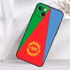 Eritrea Flag Phone Case For iPhone 14 13 12 11 16 15 Pro Max Plus Mini 7 8 X XR XS Max Soft Cover