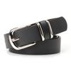 Metal Buckle Leopard Print Belt Plush Waistband Fashion PU Leather Waist Belt  Female/Girls