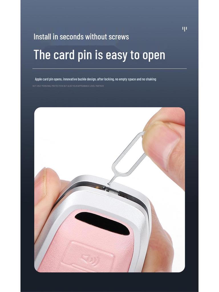 Защитный чехол для ключа премиум-класса для моделей Lincoln MKC, MKZ, MKX 2014-2017 годов - Дизайн унисекс