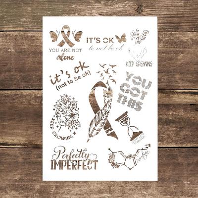 Декоративный многоразовый трафарет с буквами размера А4, трафареты для рисования для поделок, скрабукинг, живопись по дереву, холсту, полу, стенам и плитке