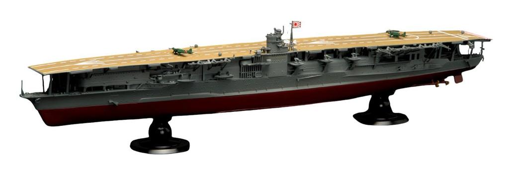 Fujimi Models Серия 14 Авианосцы Императорского Японского Флота Японский Авианосец Акаги Модель Полного Корпуса Деревянная 1/700 Нет. ЭКС-3 (с палубой) FH-14 EX-3