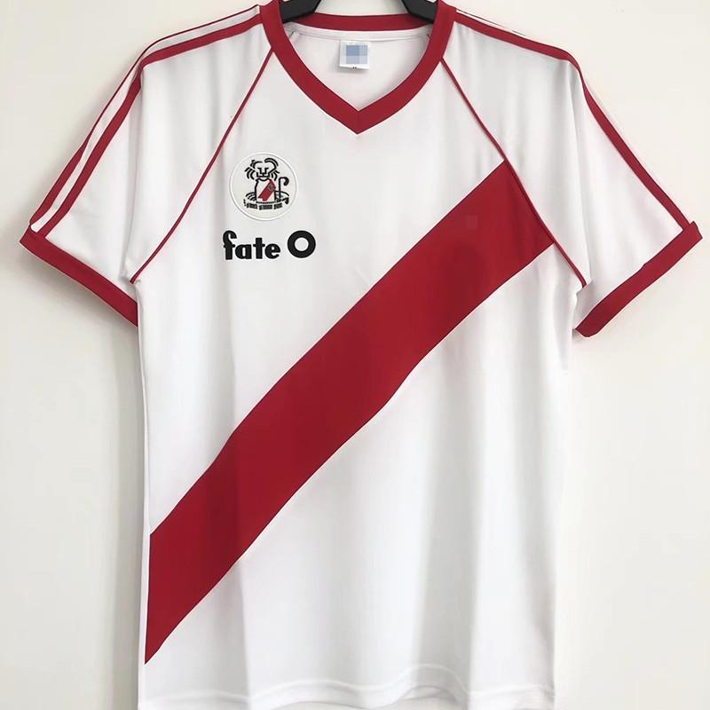 River Plate 1995-96 Vintage Soccer Jersey Retro Football Shirt Short Sleeve Long Men Women Adult