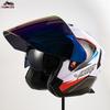 3/4 Open Face Motorcycle Helmet Men Women Scooter Cruiser Riding Safety Gear