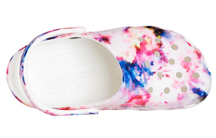 Crocs Classic Tie Dye Graphic Clog 'Garnet & Multi' Women's 205453-6TS