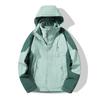 Unisex Three-in-One Waterproof Windproof Mink Fleece Hiking Jacket - Custom LG