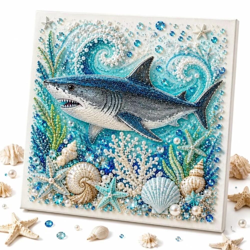Sparkling Octopus DIY Pearl Painting Kit Turtle Ocean  Art Set  Sea Enthusiast