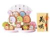 Osaka Choseido Sumikko Gurashi Happy Festival Hina Dolls Wooden Compact Mini Hina Dolls Name Engraved Free Wooden Tag Tiered Decoration Wooden Dolls