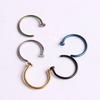 Хорошие маленькие серьги-кольца для носа 1 шт., украшения для пирсинга, носовая повязка из высококачественного цинкового сплава, унисекс, кольца для губ, индивидуальные украшения для тела
