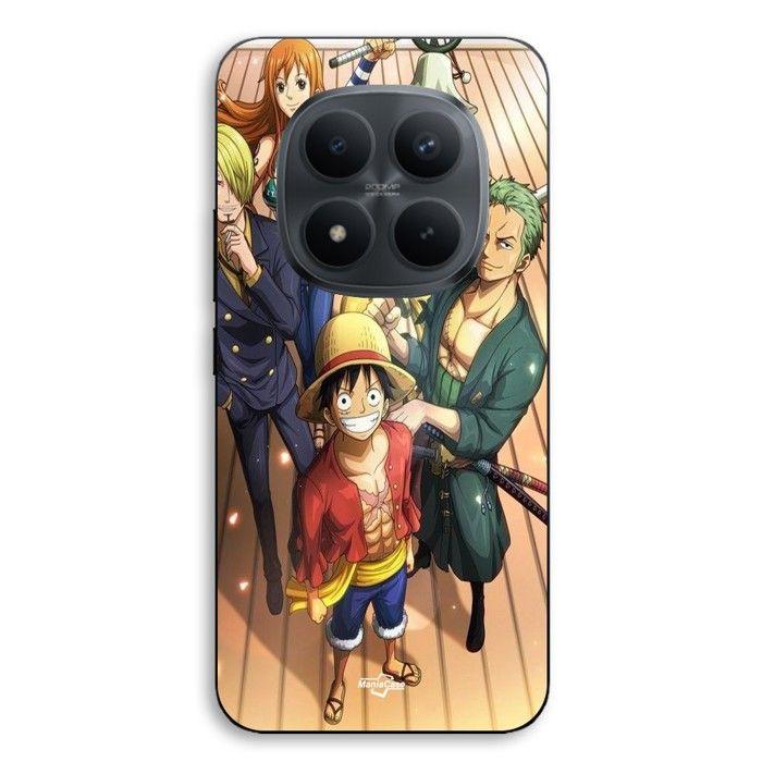Coque smartphone - MANIACASE - Xiaomi Redmi Note 15 Pro Plus 5G - Silicone TPU - One Piece (manga) - Noir