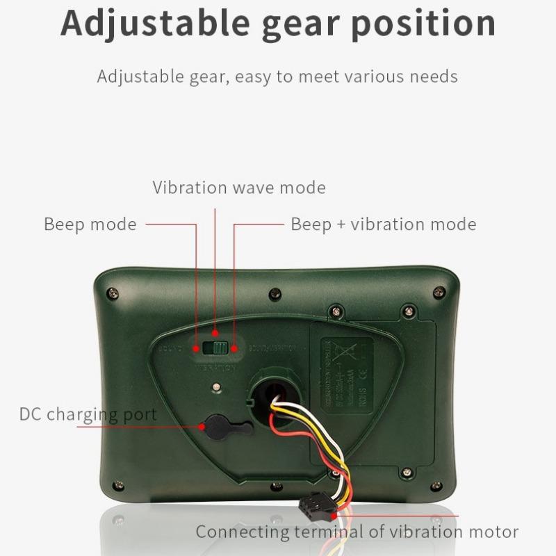 Отпугиватель мышей на солнечной батарее, инвертор на 360°, механическая волна, отпугиватель змей, ферма, сад, заземляющая вилка, отпугиватель мышей