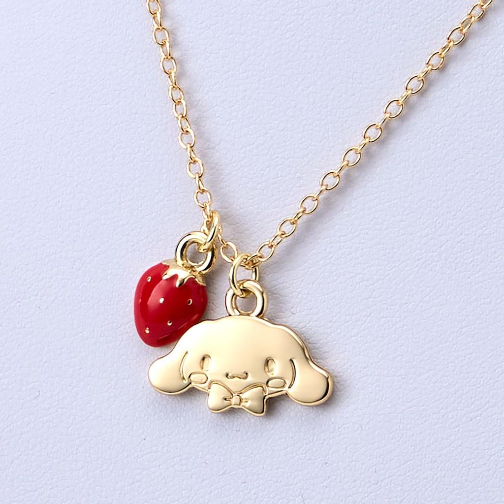 Sanrio Stuffed Toy Necklace Cinnamoroll Accessory Case Gift 391212 & (Shortcake)