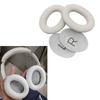 1Pair Earpads Protein Leather Ear Pad Ear Cushions Cover Memory Foam Earmuffs for Bose QC45 Headsets