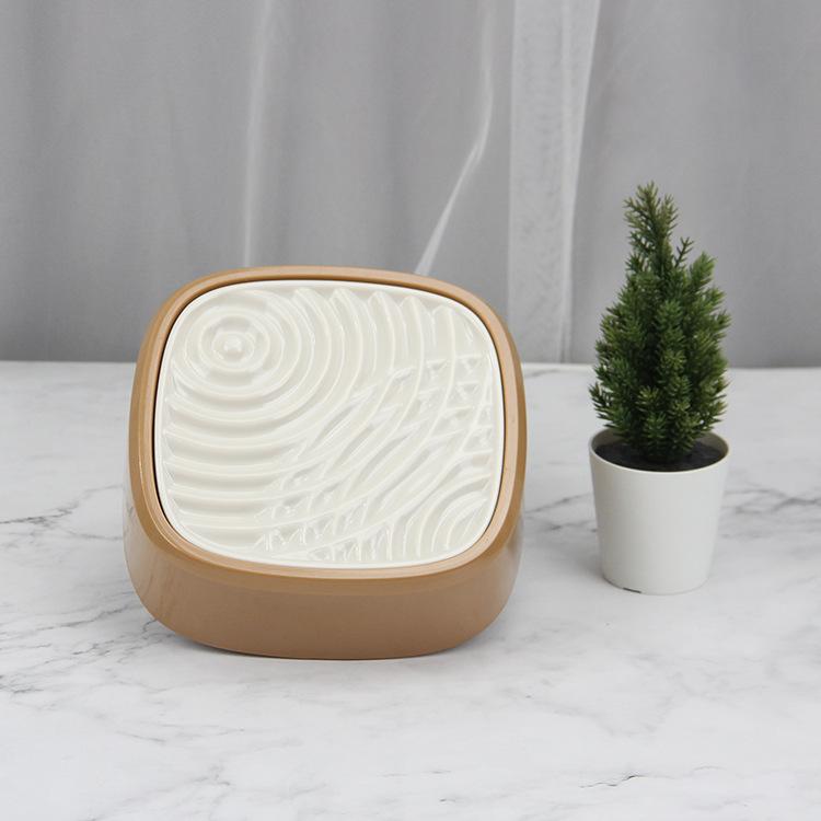 Pet Slow Feeding Bowl Anti Choking Anti Tipping Slow Food Bowl Slow Licking Bowl Cat Dog Food Bowl Slow Feeding Simple Beautiful