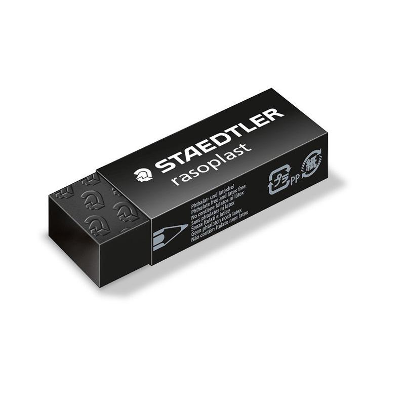 STAEDTLER 526 B20-9 Черный ластик для офиса, учебы, экзамена, рисования, живописи