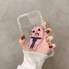 Pink Cartoon Funny big eyes ketnipz Phone Case for iPhone 11 12 13 mini pro XS MAX 8 7 6 6S Plus X 5S SE 2020 XR case