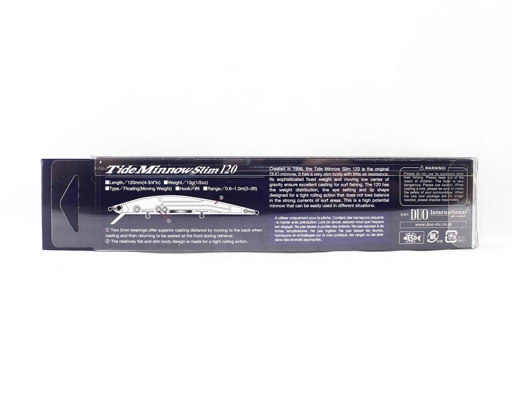 DUO Плавающая приманка Tide Minnow Slim 120 AHA0034 (1345)