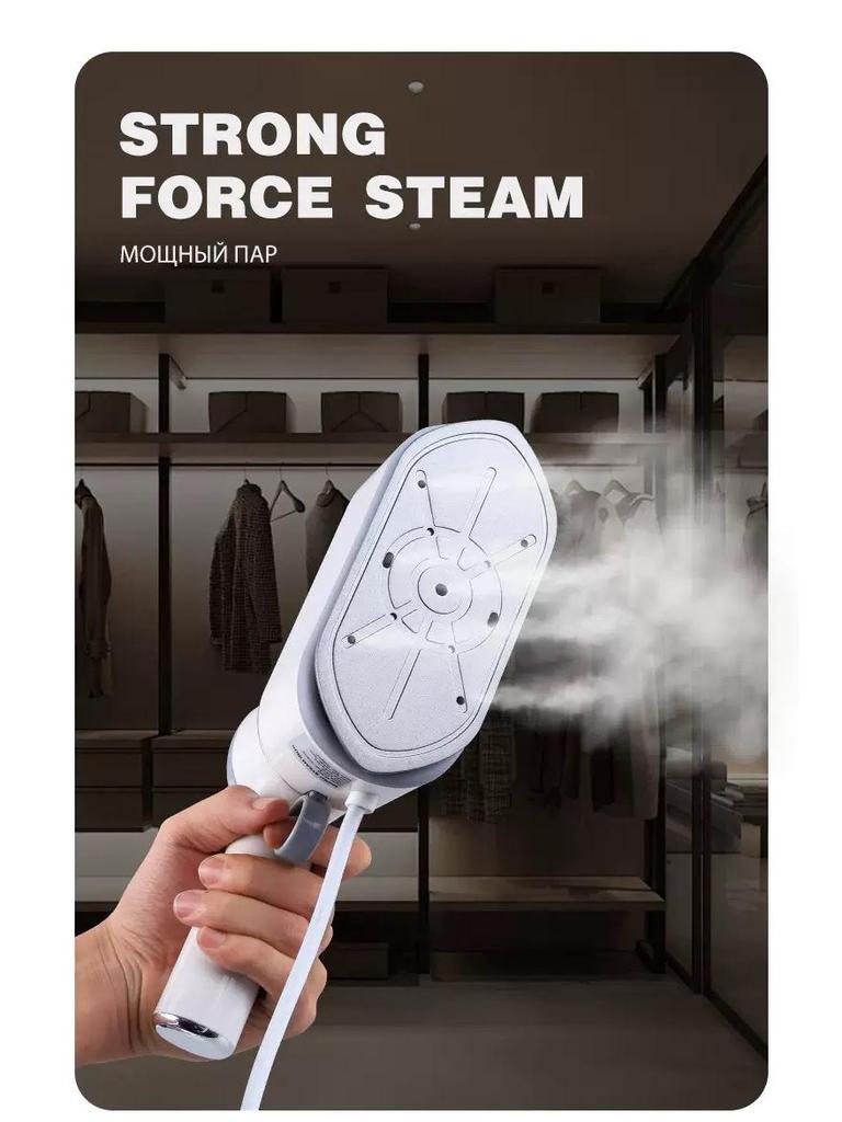 Portable Handheld Garment Steamer & Lint Remover Combo