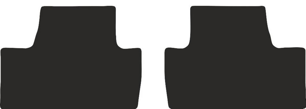 Rear Floor Mats For Lexus Is Ii 4Wd Sedan 2005-2013
