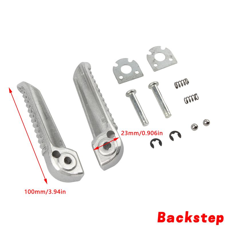 Motorcycle Front Footrest Foot Rear Peg Aluminum Foot Rests Pedal for YAMAHA YZF R1 R6 R125 R25 R3 MT125 MT03 MT09 MT10 MT07