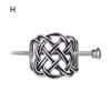 Hair Accessories Barrette Knot Metal Hair Stick Hair Slide Celtic Hairpins Viking Hair Clips