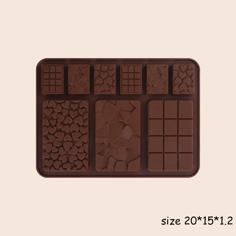 Форма для шоколада разных стилей, Дубайская силиконовая форма для шоколадных батончиков, инструменты для торта, форма для фисташковых конфет для заполнения шоколадом