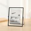Фоторамка 4 дюйма Простой стиль Прозрачные акриловые рамки для DIY фотографий ручной работы Рождественский подарок Домашнее настольное украшение
