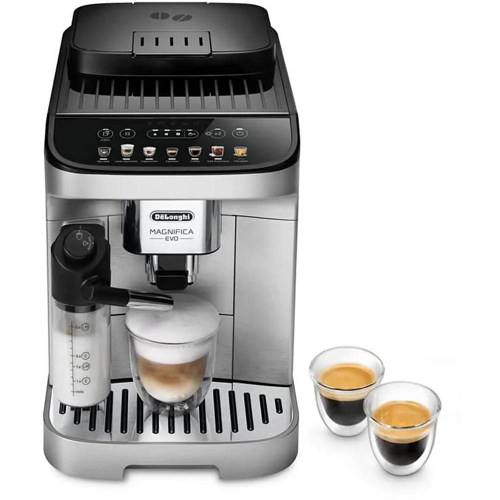 De'Longhi Magnifica Evo Milk Espresso Machine 1450W Silver/Black
