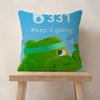 Cartoon DDuolingo Owl HD Personalized Picture Text Home Decorative Pillows Household Gifts xcm