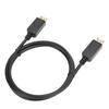 DP to DP Cable Black ABS Material Version 1.2 for Computer Display Converter 4k 60hz