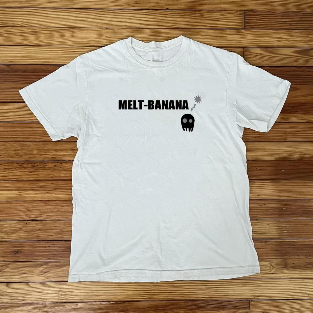 NEW! Melt-Banana White Cotton All size S-5XL AD652 Unisex T-Shirt