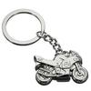 Metal Motorcycle Key Ring Keychain Cute Creative Gift Sports Keyring Gift KTY