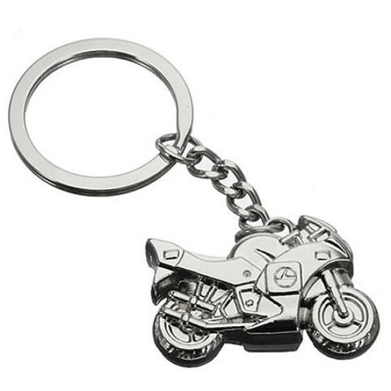 Metal Motorcycle Key Ring Keychain Cute Creative Gift Sports Keyring Gift KTY