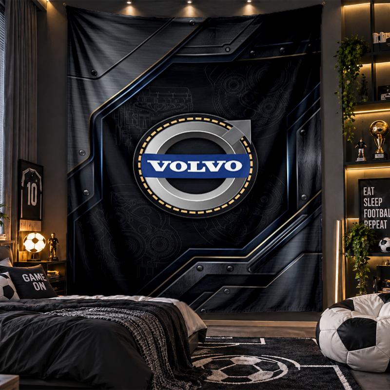 Настенный гобелен с принтом Volvo Trucks, тканевое панно для гостиной, спальни, домашнего декора