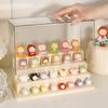 Dustproof Display Box Storage Cabinet Compact Design Versatile Use Figurines Showcase Transparent Organizer