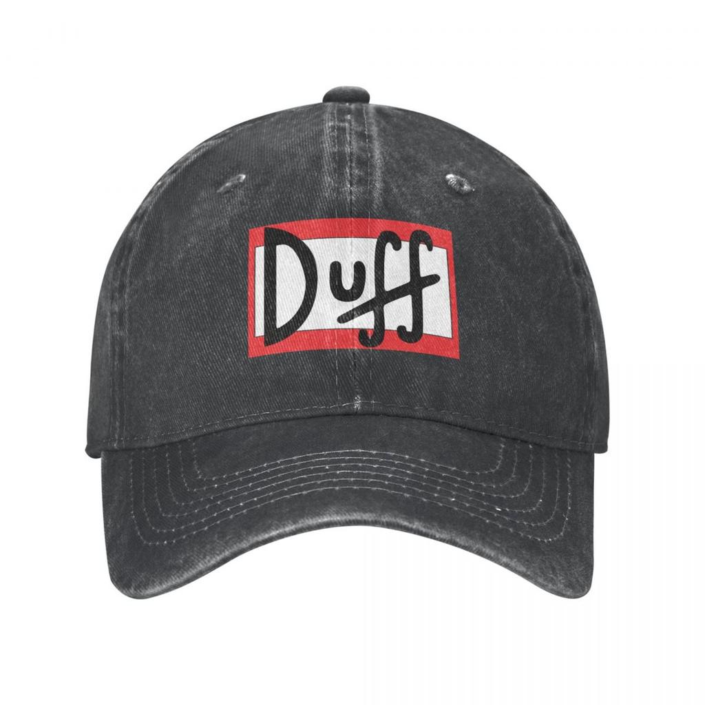 Бейсболки унисекс с логотипом Duff Beer, потертые джинсовые шапки, винтажные кепки для бега и гольфа, подарочные головные уборы