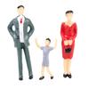 People Model People Plastic 1 Gauge Scale Plastic Standing