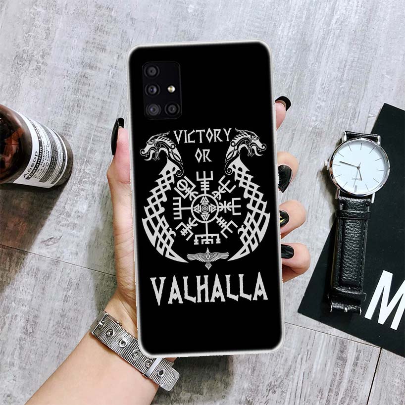Чехол для телефона Viking Vegvisir Odin Nordic для Samsung Galaxy A52 A53 A12 A13 A22 A23 A32 A33 A72 A73 A42 A02S A03S 5G A50S Co