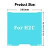 Cold Plate H2C For Bambu Lab H2D H2S Build Plate For bambulab H2C 3D Printer PLA PETG Lower Temp Printing Strong Adhesion
