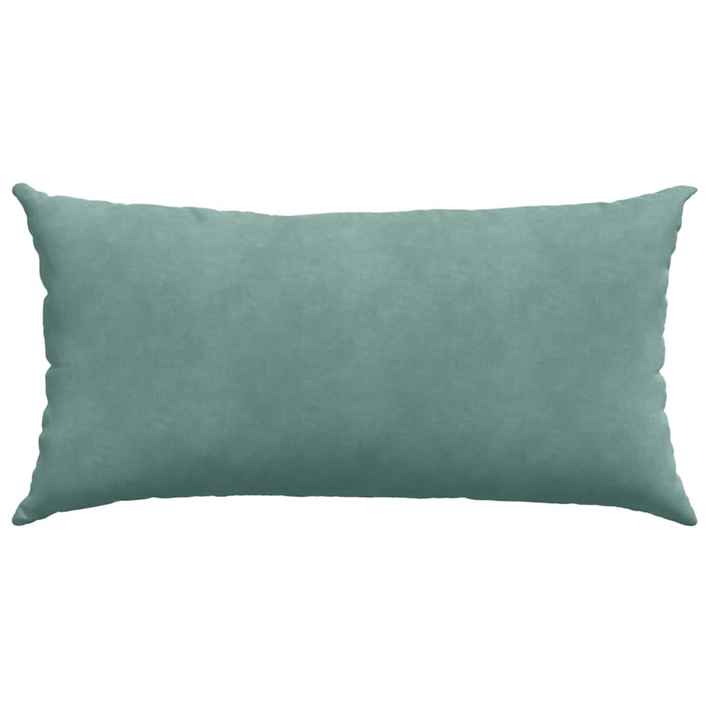 Sofa Cushions 2 Pieces Sea Green 80 x 40 cm Cord Fabric