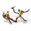 New Cute Enamel Bird Brooch