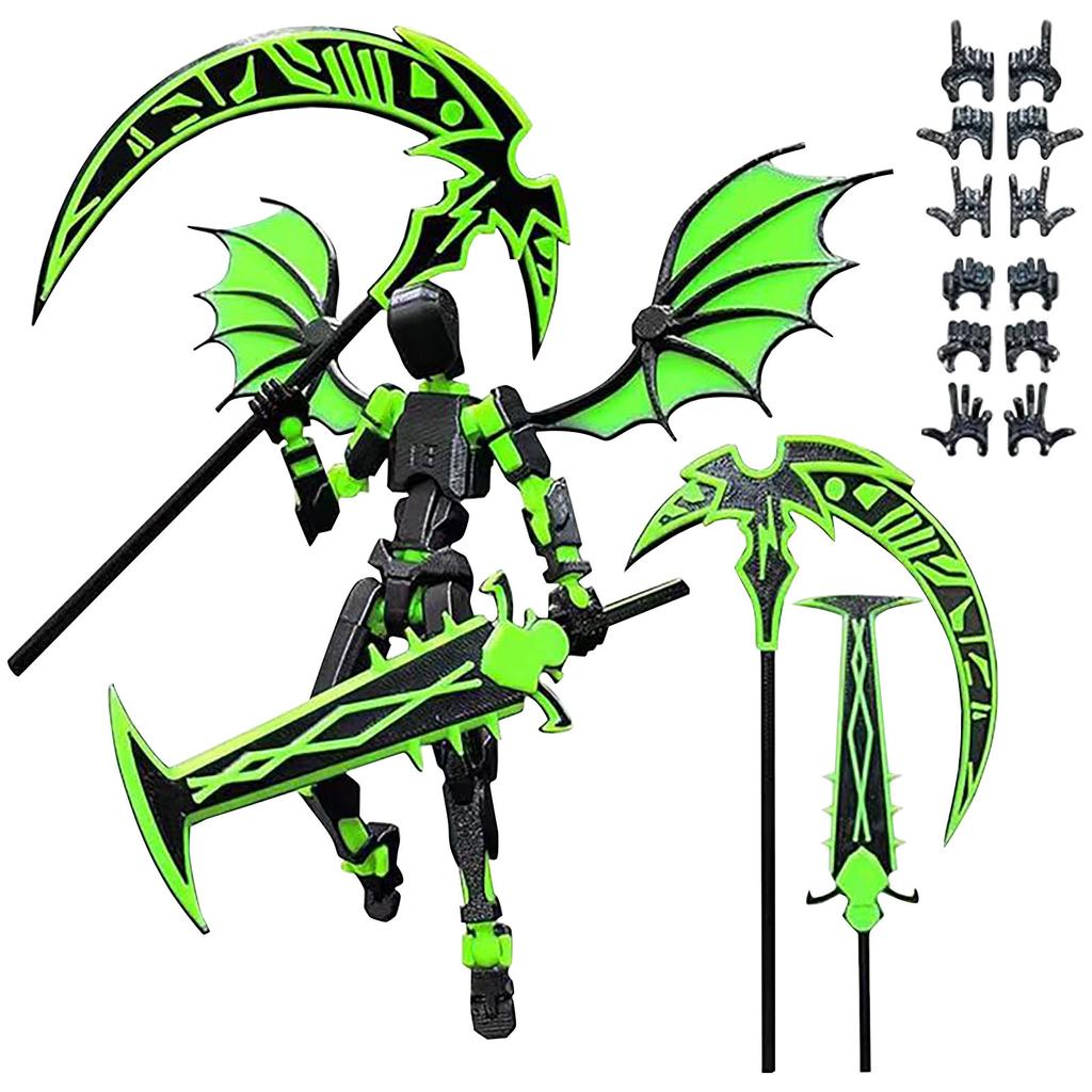 Набор мобильных кукол, 3D-печатная мобильная кукла-робот Титан, подвижная мобильная кукла, подходит для коллекционеров, украшение рабочего стола