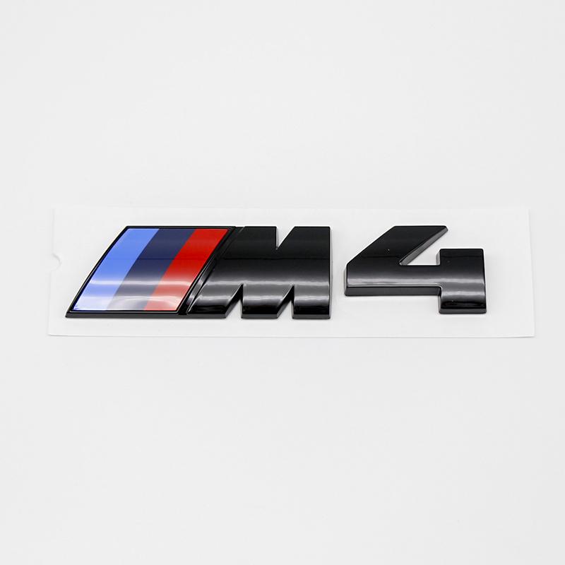 ZJYS3 3D ABS Car Rear Trunk Badge Decal Sticker for BMW M Emblem M1 M2 M3 M4 M5 M6 M7 M8 E46 E36 E34 F10 E90 F30 E60 E53 E30 E92 E87
