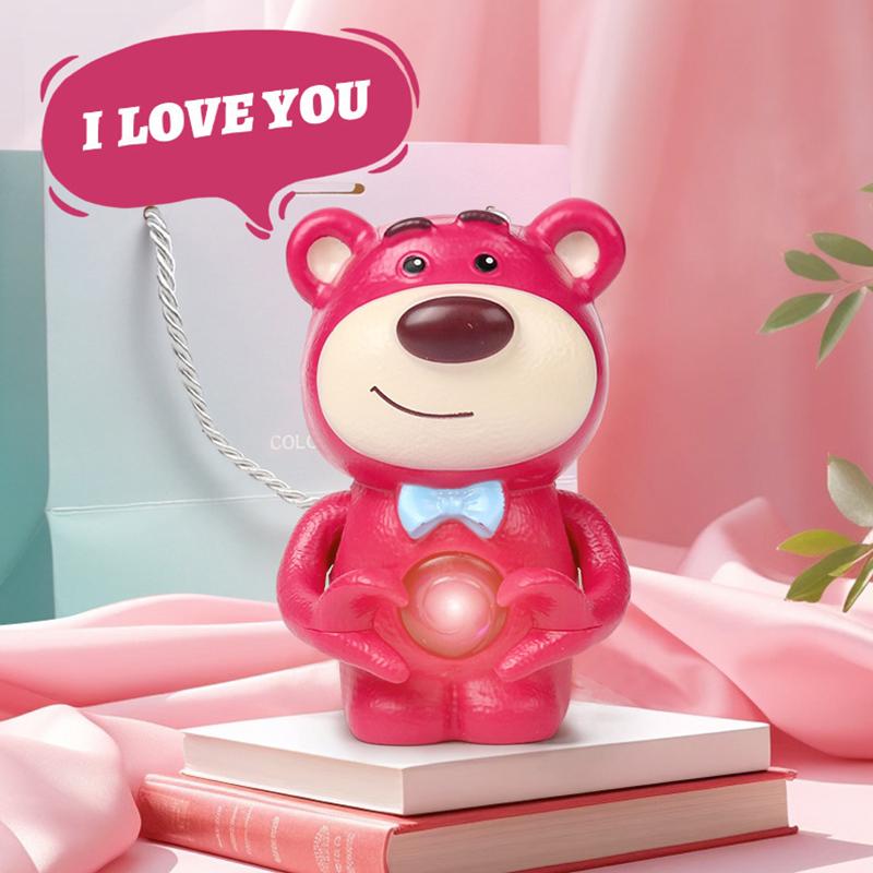 Могу сказать Я люблю тебя Sanrio Kuromi Cinnamoroll Игрушка Для Девушки Мультяшная Чем Сердце Нажимная Лампа Детская Игрушка Подарки На День Рождения