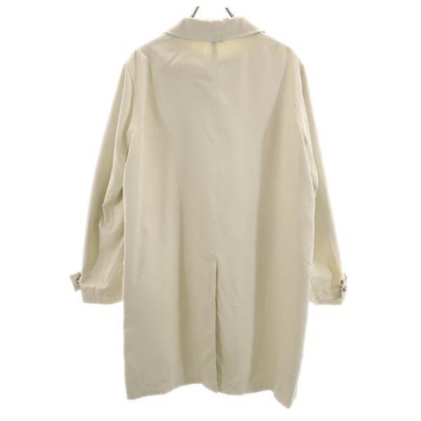 Burberry Длинное пальто цвета слоновой кости женское б/у