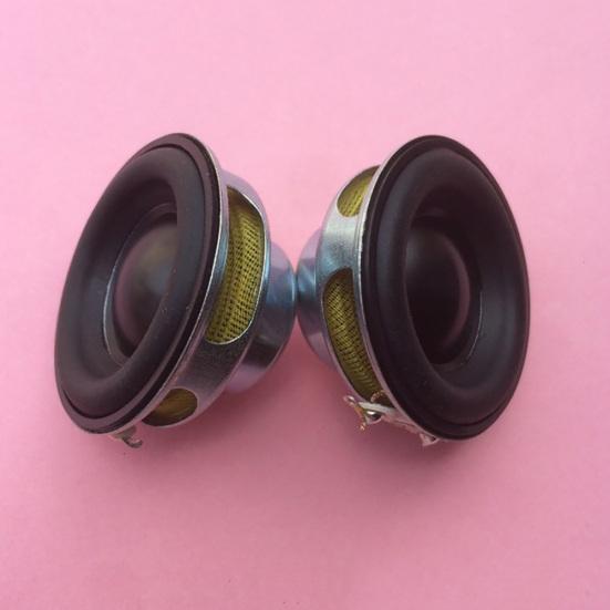 Portable 40mm 16 Core 4 Ohm 5W Rubber Edge Full Range Loudspeaker DIY Speaker